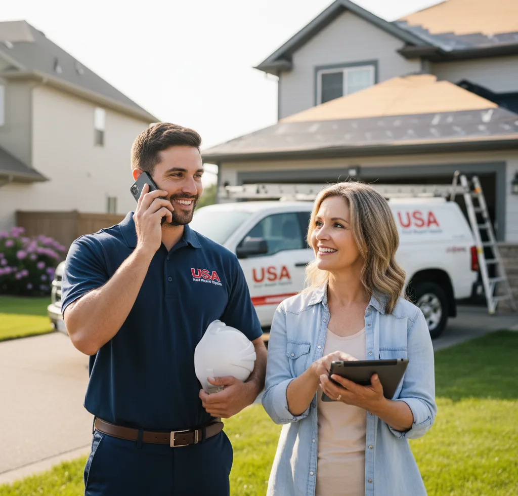 USA Roof Repair Experts customer support in Richfield Springs